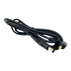 Seadream 6Feet DC 5.5mm x 2.5mm Male to DC 4.0mm x 1.7mm Angled Male DC Extension Cable for Security Cameras, Car Led Strip etc