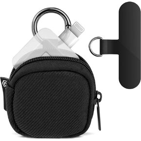 Case Compatible with Square Reader for magstripe, Protective Case with Phone Tether Patch and Key Ring for Easy Carrying (Case Only)