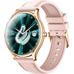 Smart Watches for Women - Elegant Rose Gold, Fitness Tracker with 100+ Sports Modes, Heart Rate & Sleep Monitoring, Compatible with iOS & Android