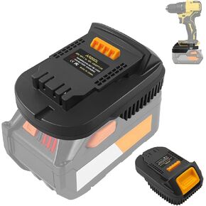 Battery Adapter for Dewalt 20V Cordless Tools, for Ridgid 18V Li-on Battery Convert to for Dewalt 20V Max Li-ion Batteries, for Ridgid 18V to for Dewalt 20V Battery Adapter in Kuwait