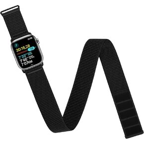 Arm/Ankle Band Compatible with Apple Watch 38mm 40mm 41mm 42mm 44mm 45mm 49mm for Women Men, Adjustable and Breathable Nylon Armband/Ankle Strap for iWatch Series SE Ultra 9 8 7 6 5 4 3 2 1