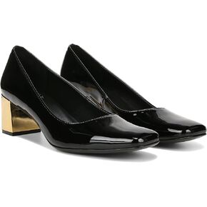 Naturalizer Womens Karina Low Block Heel Square Toe Pump