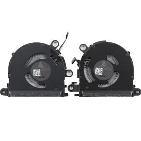 New CPU+GPU Cooling Fan Replacement for HP Spectre x360 13-AW 13-AW2042TU 13-AW0023DX 13-AW0003DX 13-AW0013DX Series TPN-Q225 M20071-001 L71961-001 ND55C03-19C07 ND55C03-19C06 DC5V 0.5A