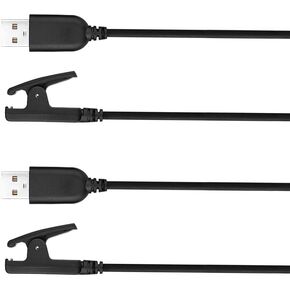 2-PACK Charging Charger Cable Clip for Garmin forerunner 235/630/645/35/735/S20 Smart Watch