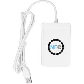 Smart IC Card Reader, USB NFC Contactless Smart Reader 13.56MHz 424kbps NFC Reader Writer