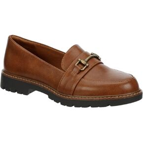 XAPPEAL Nellie - Women's Chunky Lug Sole Two-Tone Penny Loafers