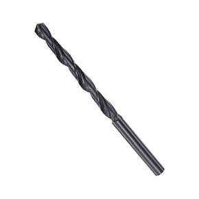 Twist Drill Bits, 5.6mm Cutting Diameter 0.22" Shank, High-Speed Steel Black Oxide Coating Jobber Bit Set (Applications: for Metal Wood Plastic), 1-Pieces
