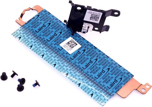 2280 M.2 SSD Heatsink Cover 1X2MT 01X2MT w/Support Bracket X3YR8 0X3YR8 for Dell Latitude E5470 E5570 E5270 5470 5570 Precision M3510 in Saudi Arabia