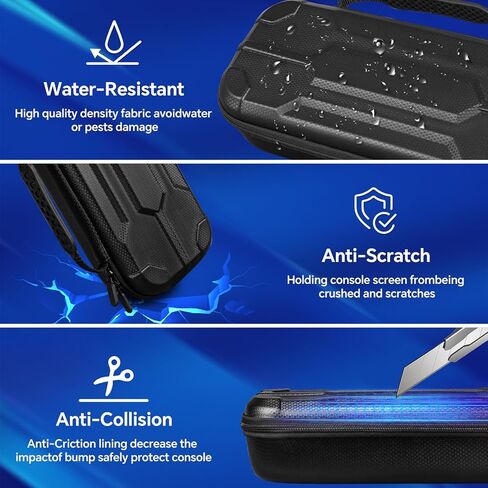 حقيبة حمل صلبة لبوابة Playstation، حافظة لبوابة PS - مجموعة ملحقات 13 في 1 لمشغل Playstation Portal Remote، 2 واقي شاشة من الزجاج المقوى، حقيبة يد محمولة للسفر لبوابة PS5 in Kuwait