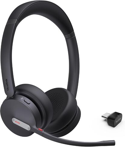 Yealink BH70 Teams Bluetooth Headset with Mic for Work, 35h Talk Battery in Kuwait