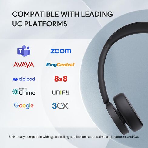 Yealink BH70 Teams Bluetooth Headset with Mic for Work, 35h Talk Battery in Kuwait