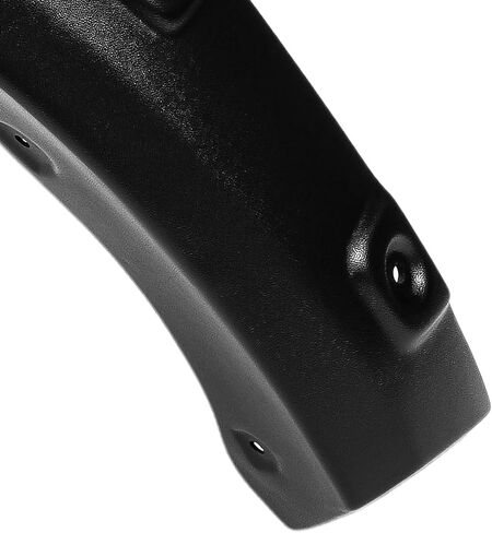 KAX Fender Flare Kit, Fit for Jeep 1984-2001 Cherokee XJ 4-Door Sport Utility Models [Not Fit Models with Side Skirts(Ground Kits),Body Modification], Textured Pocket Rivet Wheel Cover 6pcs in Kuwait