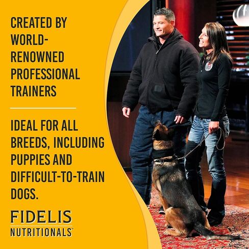 FIDELIS Freeze Dried Dog Treats for Large & Small Dogs - Made with USA Raw Beef Liver, Single Ingredient, Grain-Free, Gluten-Free (4 oz) in Kuwait