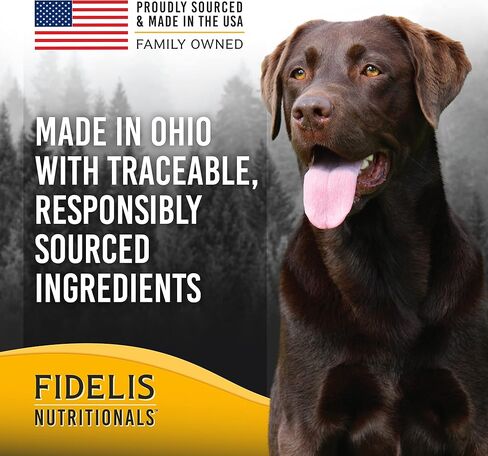 FIDELIS Freeze Dried Dog Treats for Large & Small Dogs - Made with USA Raw Beef Liver, Single Ingredient, Grain-Free, Gluten-Free (4 oz) in Kuwait
