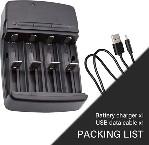 شاحن بطاريات ذكي عالمي USB لبطاريات LiFePO4 بقدرة 1.6 فولت Ni-Zn/3.2V in Kuwait