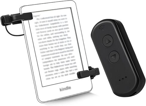 Remote Control Page Turner for Kindle Reading IPad Surface Comics-Remotely Page Turner for iPhone iOS Tablets-Convenient Page Turner for Reading Novels/Taking Photos Camera Video(Two Click Heads) in Saudi Arabia