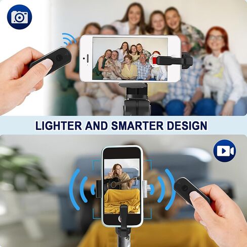 Remote Control Page Turner for Kindle Reading IPad Surface Comics-Remotely Page Turner for iPhone iOS Tablets-Convenient Page Turner for Reading Novels/Taking Photos Camera Video(Two Click Heads) in Saudi Arabia