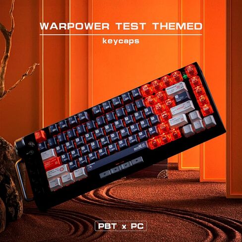 JSJT Cherry Profile Keycaps PBT+Green Transparent PC Keycaps 176 Keys Keycap Set Chem-001 Theme for 100%,80%,75%,65%,60% Cherry MX Switches Keyboard in Kuwait