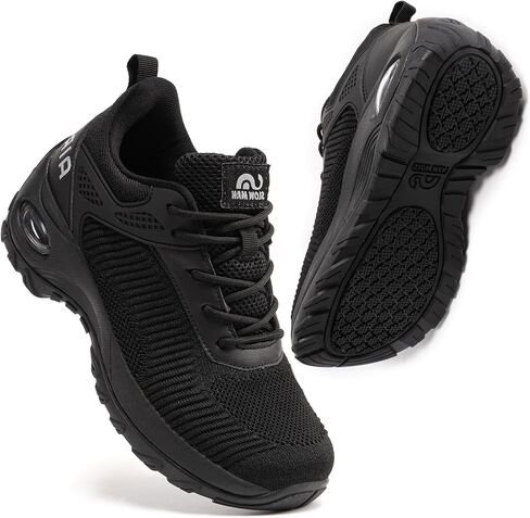 Women's Air Athletic Running Shoes - Mesh Non Slip Athletic Tennis Walking Fashion Sneakers Breathable Gym Fitness Work Shoes in Saudi Arabia