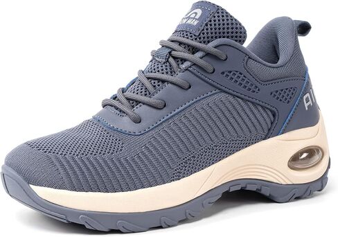 Women's Air Athletic Running Shoes - Mesh Non Slip Athletic Tennis Walking Fashion Sneakers Breathable Gym Fitness Work Shoes in Saudi Arabia