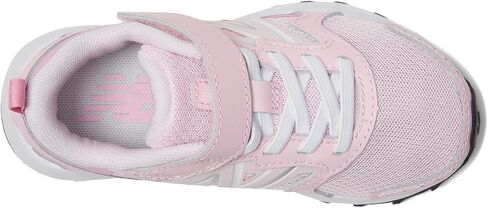 New Balance Kids Fresh Foam 650 V1 Bungee Lace with Top Strap Running Shoe, Light Raspberry/Pink Sugar, 8.5 X-Wide US Unisex Toddler in Kuwait