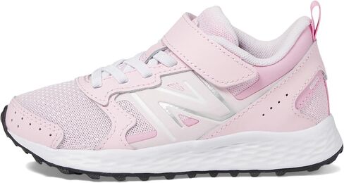 New Balance Kids Fresh Foam 650 V1 Bungee Lace with Top Strap Running Shoe, Light Raspberry/Pink Sugar, 8.5 X-Wide US Unisex Toddler in Kuwait