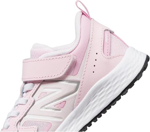 New Balance Kids Fresh Foam 650 V1 Bungee Lace with Top Strap Running Shoe, Light Raspberry/Pink Sugar, 8.5 X-Wide US Unisex Toddler in Kuwait