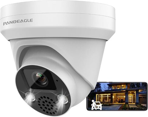 Compatible for Hikvision 8MP Full Color PTZ Camera Outdoor, 5X Optical Zoom 2.7~13.5mm Lens, 4K Turret IP Camera with Smart Dual Light Night Vision,Human Vehicle Detection,2-Way Audio,SD(512G),IP67 in Saudi Arabia