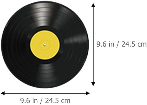 16pcs Vinyl Record Decoration Records for Wall Decor Disco Party Decorations Vinyl Record Decors Disco Decoration Records Modern Record Decor Interior Adornments Wall Records Decor in Saudi Arabia