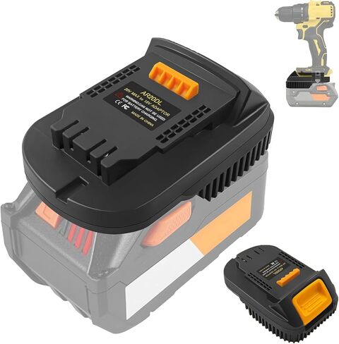 Battery Adapter for Dewalt 20V Cordless Tools, for Ridgid 18V Li-on Battery Convert to for Dewalt 20V Max Li-ion Batteries, for Ridgid 18V to for Dewalt 20V Battery Adapter in Kuwait