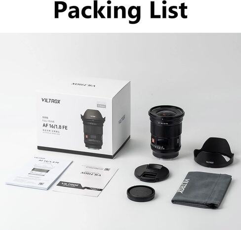 عدسة كاميرا VILTROX 20 مم F2.8 FE بإطار كامل AF بزاوية واسعة مع فتحة كبيرة f/2.8 لكاميرا Sony E-Mount a7CR a7C a7CII a6700 ZV-E100 a6400 a6600 a7III a7IV in Kuwait