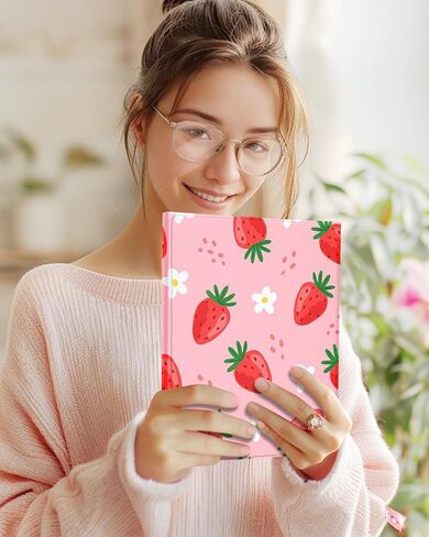 for iPad Air 11 inch Case 2024 - Air 5th/4th Generation 10.9, Pro 11 Case with Keyboard Pencil Holder Tablet Cover Folio Women Cute Girls Kawaii Strawberry for iPad Air 11 2024 (M2), Pro 11 in Saudi Arabia
