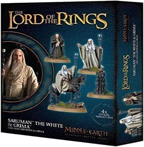Games Workshop - Middle-Earth : Lord of The Rings - Saruman The White & Grima in Saudi Arabia