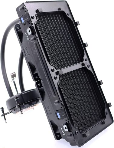 Deal4GO وحدة المعالجة المركزية نظام مروحة التبريد السائل L-Cooler مجموعة المبرد P8XPF 0P8XPF JRPPD لاستبدال Dell Alienware Aurora R15 in Saudi Arabia