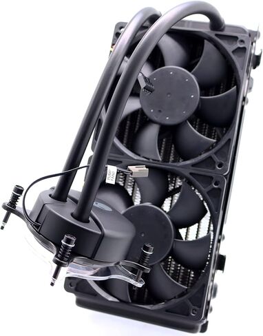 Deal4GO وحدة المعالجة المركزية نظام مروحة التبريد السائل L-Cooler مجموعة المبرد P8XPF 0P8XPF JRPPD لاستبدال Dell Alienware Aurora R15 in Saudi Arabia
