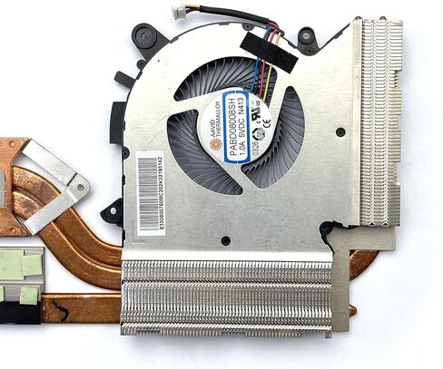 مروحة تبريد وحدة المعالجة المركزية + وحدة معالجة الرسومات من Bestparts مع بديل مبدد الحرارة لـ MSI GF63 Thin PABD08008SH N413 in Saudi Arabia