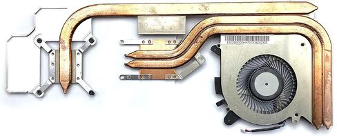 مروحة تبريد وحدة المعالجة المركزية + وحدة معالجة الرسومات من Bestparts مع بديل مبدد الحرارة لـ MSI GF63 Thin PABD08008SH N413 in Saudi Arabia