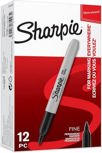 Sharpie 30001 Fine Point Permanent Marker Black Dozen in Saudi Arabia