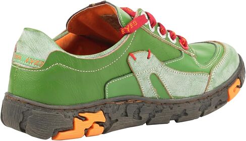 TMA EYES Women's Leather Soft Sole Non-Slip lace-up Walking Shoes in Kuwait
