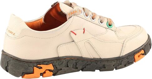 TMA EYES Women's Leather Soft Sole Non-Slip lace-up Walking Shoes in Kuwait