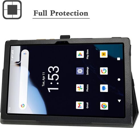 حافظة كمبيوتر لوحي MAMA MOUTH لجهاز Moxee T2310 10.1، غطاء حامل قابل للطي من جلد البولي يوريثان لجهاز Moxee T2310 10.1 بوصة، جالاكسي in Kuwait