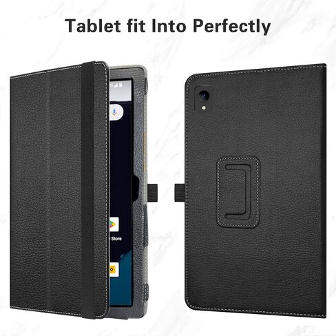 حافظة كمبيوتر لوحي MAMA MOUTH لجهاز Moxee T2310 10.1، غطاء حامل قابل للطي من جلد البولي يوريثان لجهاز Moxee T2310 10.1 بوصة، جالاكسي in Kuwait