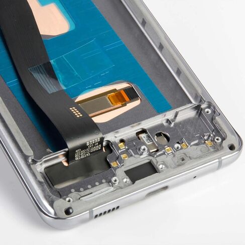 S20 Ultra 4G/5G G988 OLED LCD Display with Fingerprint 6.78" [NOT OEM] Touch Digitizer Assembly for Samsung Galaxy S20 Ultra SM-G988B/U/W/B/DS LCD Screen Replacement Kit+Cosmic Black Frame in Saudi Arabia