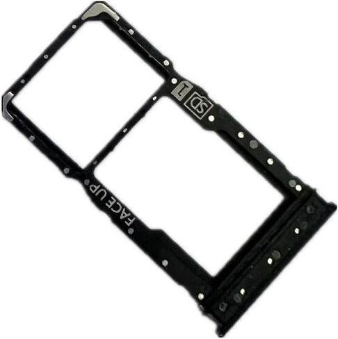 VIESUP Sim Card Tray SD Card Holder Replacement for Motorola Moto G Power 2024 with Removed Tool - Black in Kuwait