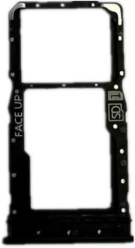 VIESUP Sim Card Tray SD Card Holder Replacement for Motorola Moto G Power 2024 with Removed Tool - Black in Kuwait