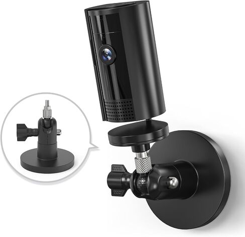Magnetic Mount for Indoor and Outdoor Security Cameras, 1/4‘’ Camera Magnetic Wall Mount Directly Attached Universally Compatible with Ring and More, White in Saudi Arabia