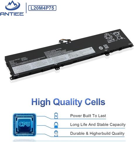 استبدال بطارية الكمبيوتر المحمول L20M4P75 L20D4P75 لجهاز Lenovo ThinkPad X1 Extreme P1 4th 5th Gen 2021 2022 Series 5M11E25313 SB11B79215 5B11B79217 SB11B79216 5B11B79218 5M11E25314 15.52V 90.1W ح 5805 مللي أمبير in Saudi Arabia