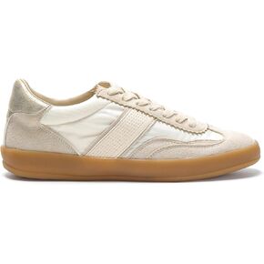 Mi.iM Dixie Rubber Sole Lace-up Stripe Suede Sneakers