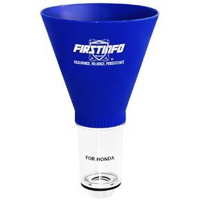 FIRSTINFO F3553GM Engine Oil Funnel for Most AM General, Buick, Cadillac, Chevrolet, Chrysler, Dodge, GMC and Pontiac Vehicles - Spill-Free Oil Filling Tool, Easy to Use