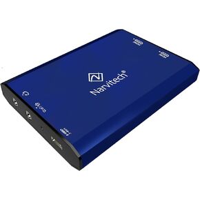 NJ700, 4K External Capture Card with HDMI 2.1. 4K144/2K144/HD240 Passthrough, Stream and Record in 4K60 with Ultra-Low Latency on PS5, Xbox X/S, in OBS and More, on PC and Mac.